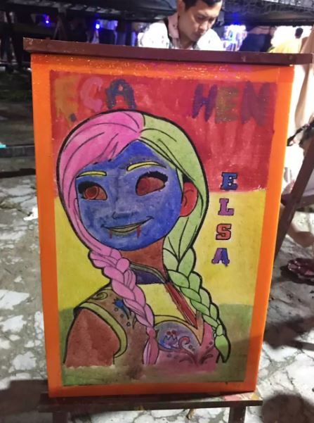 Potret kocak hasil mewarnai kartun anak Berbagai sumber Potret kocak hasil mewarnai kartun anak Berbagai sumber