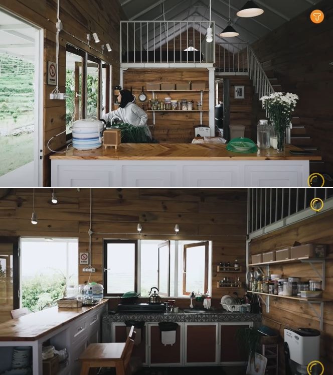 rumah di atas gunung © YouTube