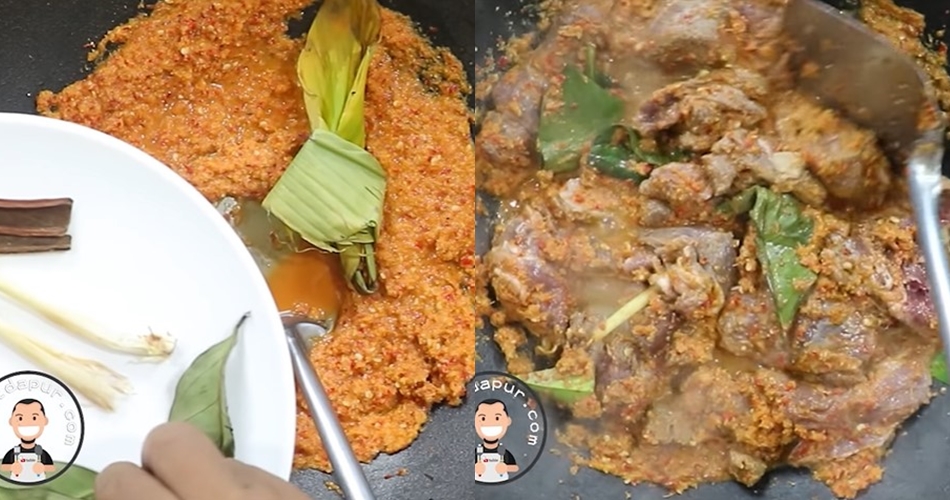 Bisa jadi stok lauk awet 3 bulan, ini trik mengolah rendang hitam agar dagingnya empuk dan tak hancur