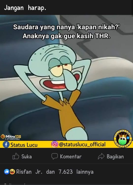 status tentang THR © berbagai sumber