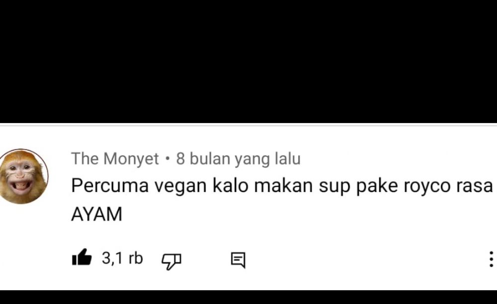 komentar youtube aneh © berbagai sumber