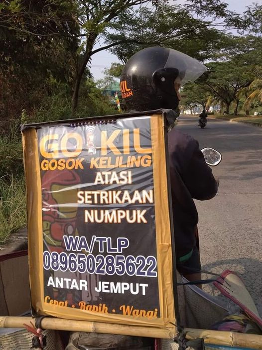 tulisan lucu di promosi jasa © berbagai sumber