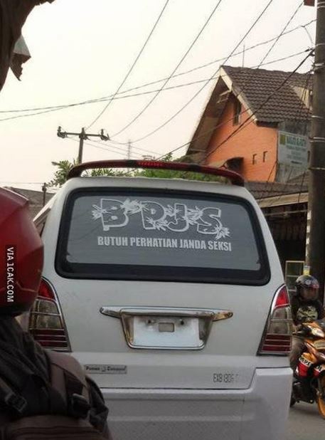 Tulisan di angkot Berbagai sumber