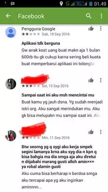 11 Potret kocak ulasan aplikasi di playstore ini unfaedah banget © berbagai sumber