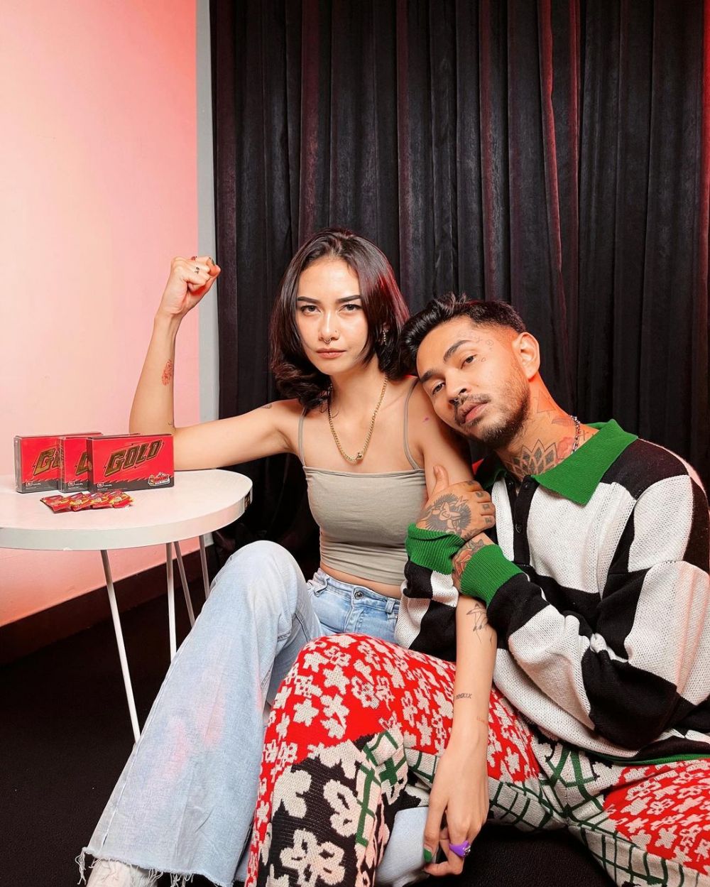 rayakan lebaran bareng pasangan beda agama © instagram rayakan lebaran bareng pasangan beda agama © instagram