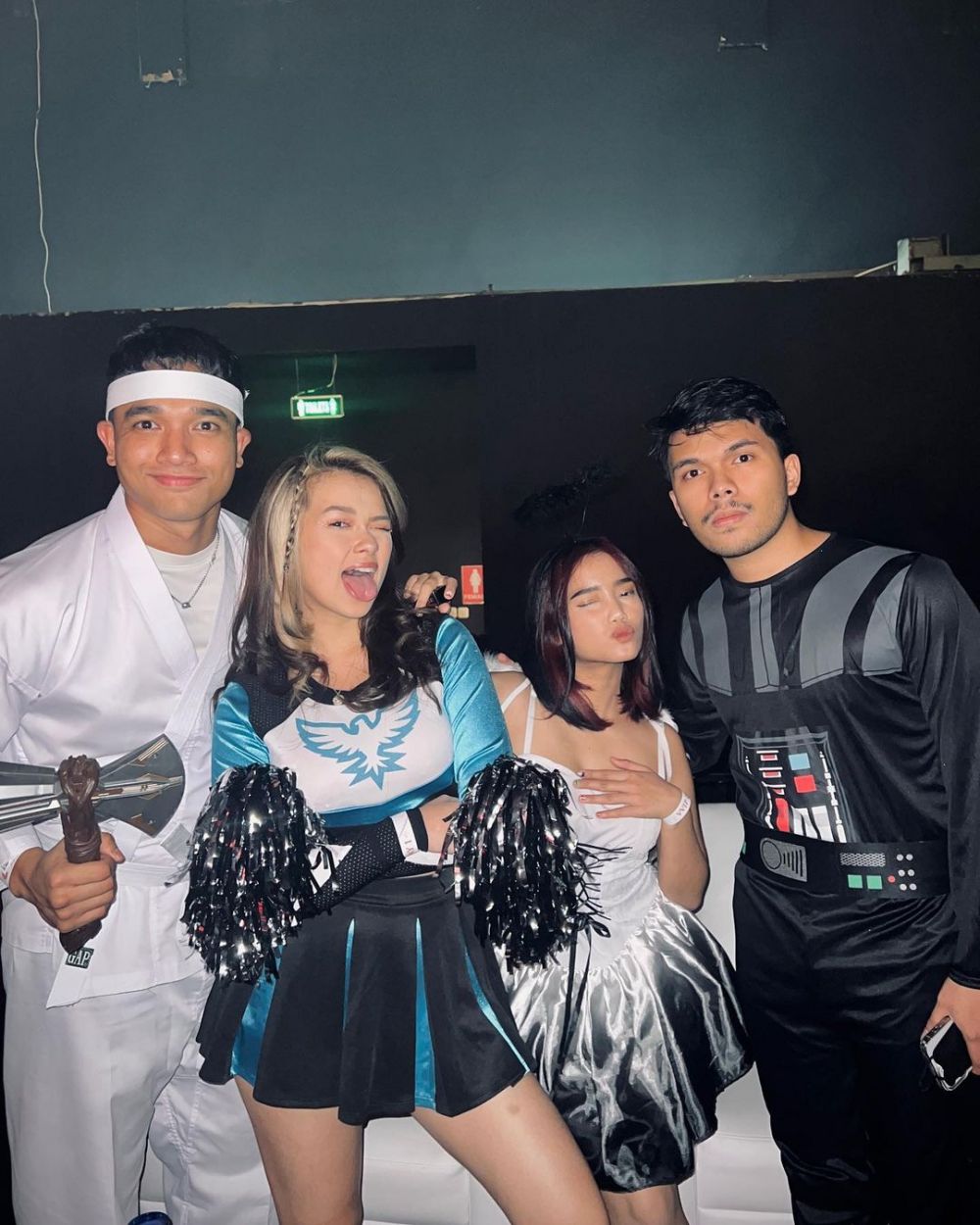 fuji dan rebecca klop bak bestie © instagram