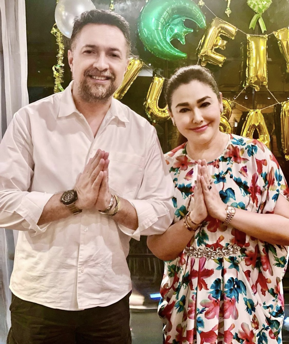 rayakan lebaran bareng pasangan beda agama © instagram rayakan lebaran bareng pasangan beda agama © instagram