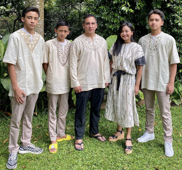 rayakan lebaran bareng pasangan beda agama © instagram rayakan lebaran bareng pasangan beda agama © instagram