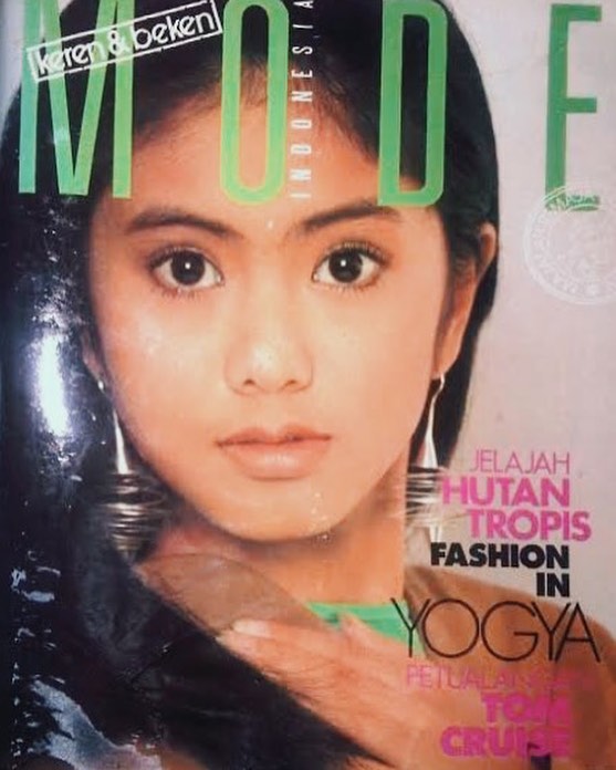 model majalah lawas mertua joshua © instagram