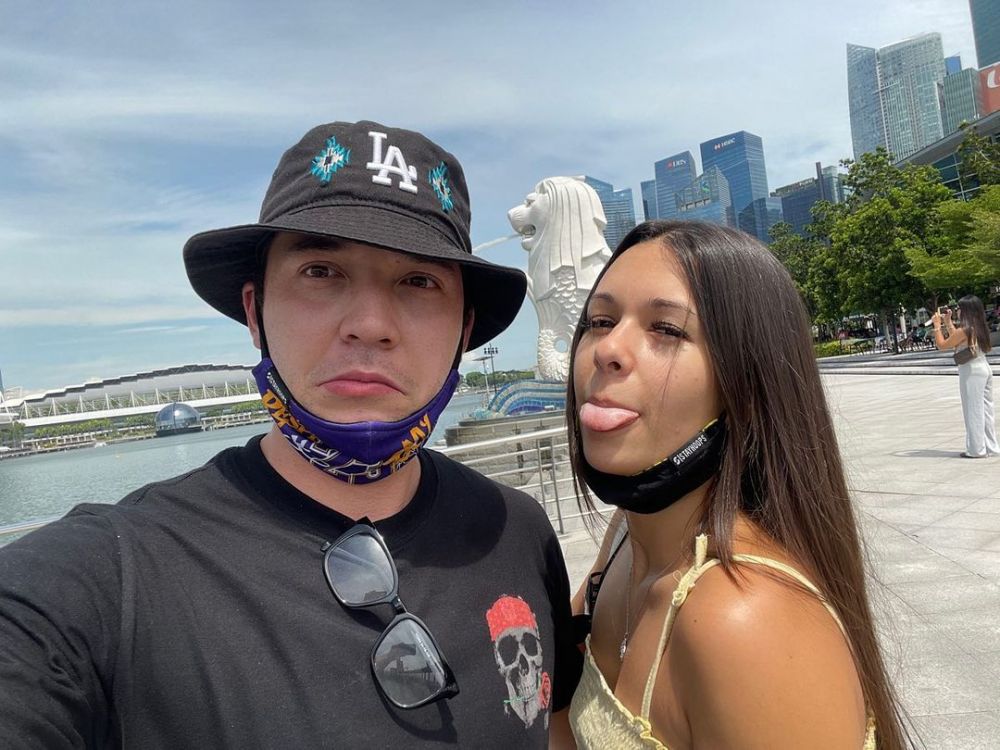 stefan william pamer foto liburan bareng pacar © berbagai sumber