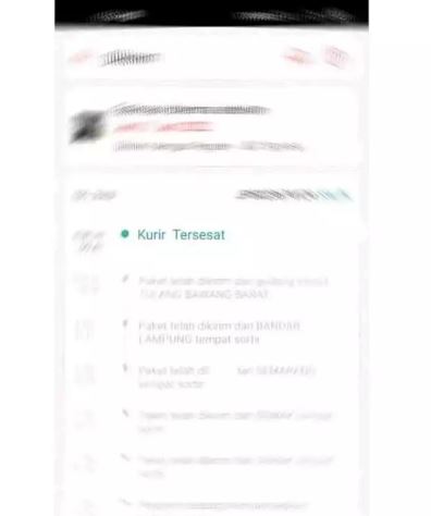 status pengiriman online shop Berbagai sumber