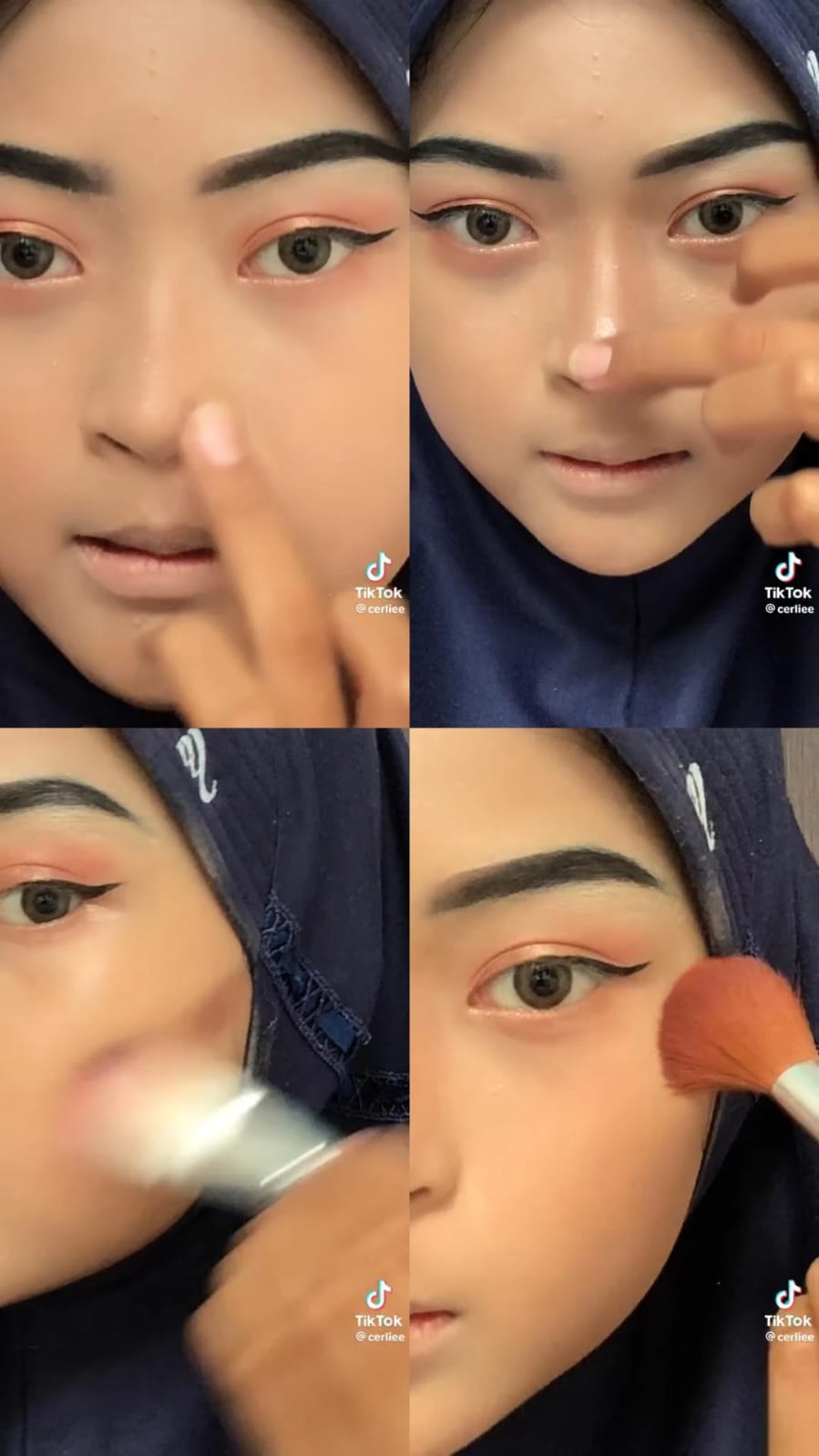 anak kecil dandan sendiri ini bikin lupa wajah aslinya © TikTok anak kecil dandan sendiri ini bikin lupa wajah aslinya © TikTok