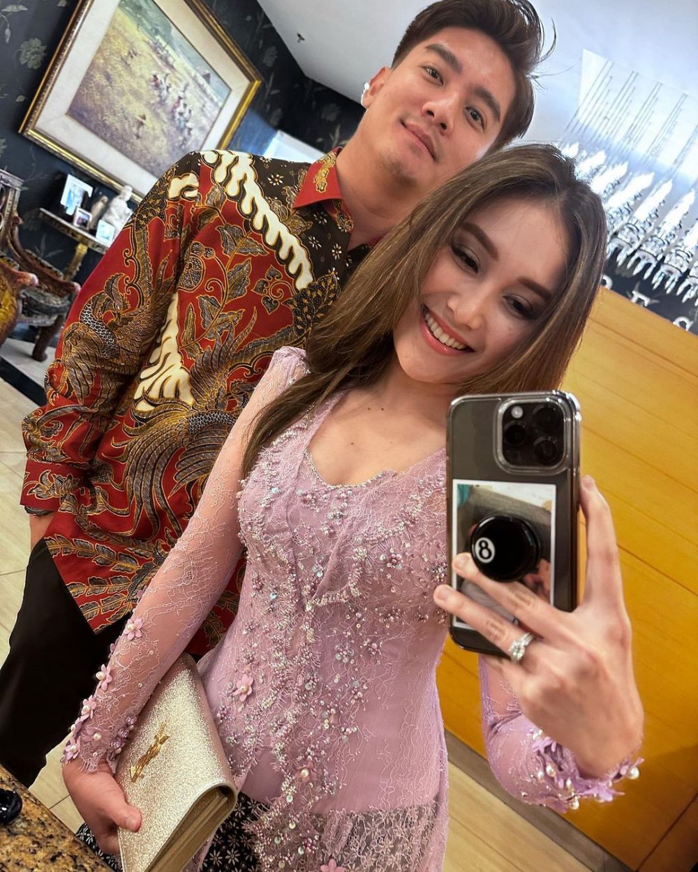 potret kompak ayu ting ting dan boy william dulu hingga kini © berbagai sumber