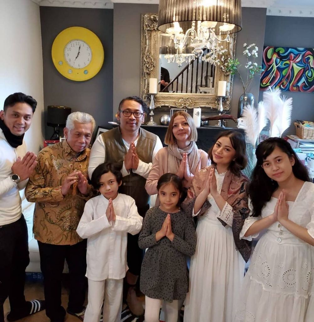 momen seleb rayakan lebaran di luar negeri © 2023 brilio.net