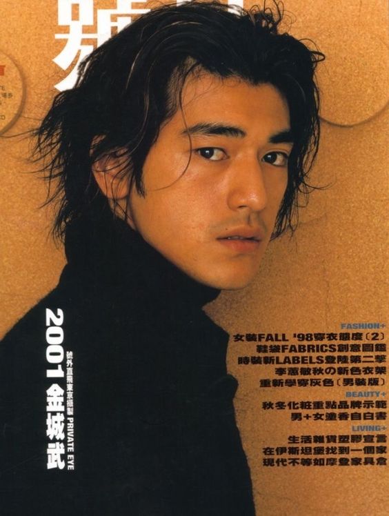 Takeshi Kaneshiro jadi model majalah © Instagram Takeshi Kaneshiro jadi model majalah © Instagram