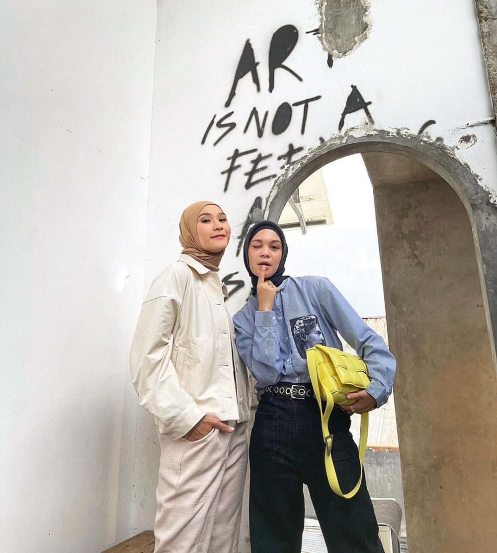 potret kebersamaan pesinetron dan adik ipar © instagram