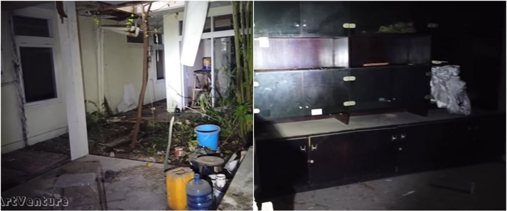 rumah seleb 90-an terbengkalai © YouTube