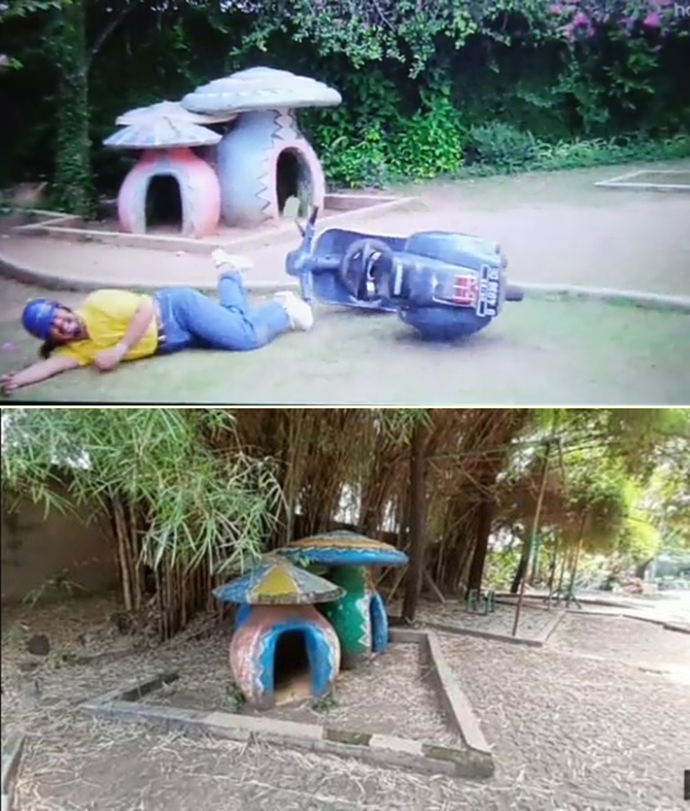 lokasi syuting Warkop DKI dulu dan kini © YouTube lokasi syuting Warkop DKI dulu dan kini © YouTube