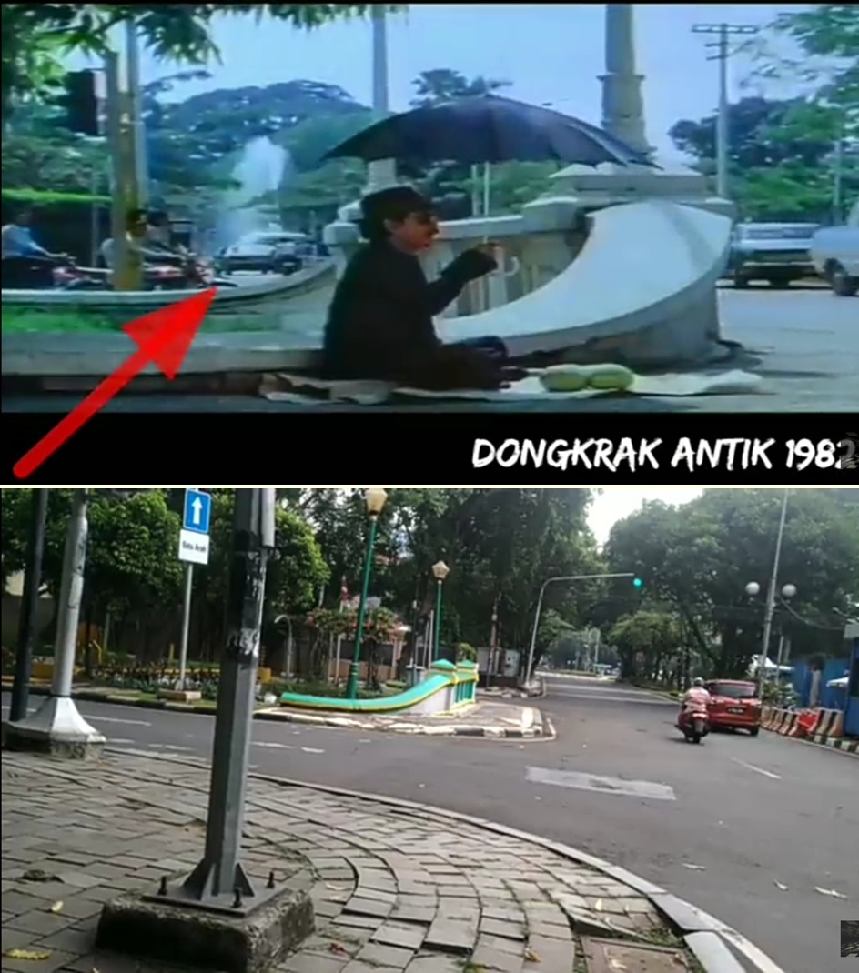 lokasi syuting Warkop DKI dulu dan kini © YouTube