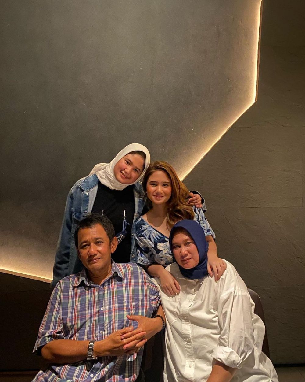 seleb rayakan lebaran tanpa ortu © instagram