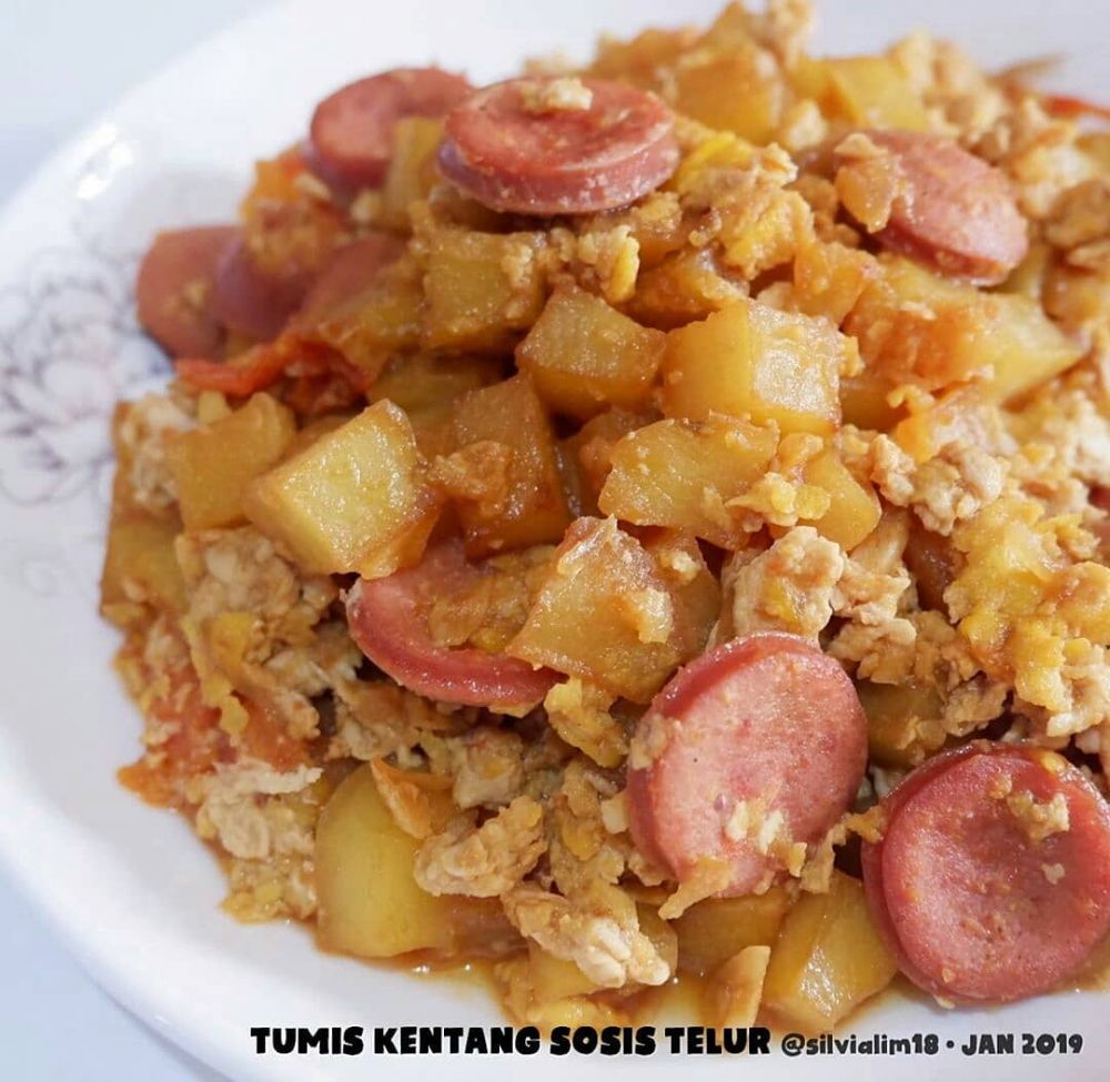 17 Resep tumis kentang untuk buka puasa, enak, sederhana, dan mudah ditiru