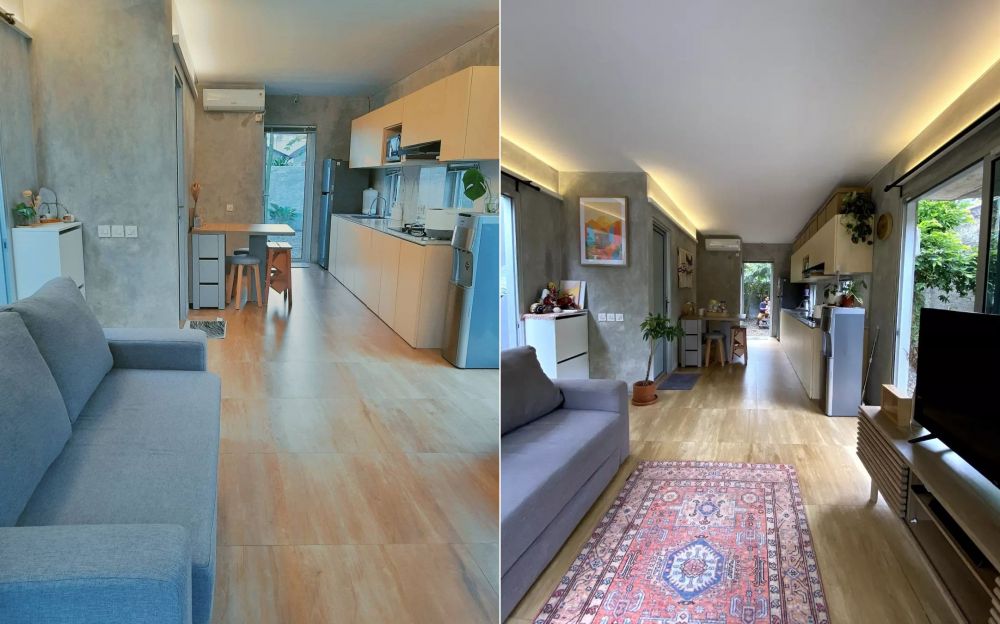 rumah mungil semen ekspose © berbagai sumber