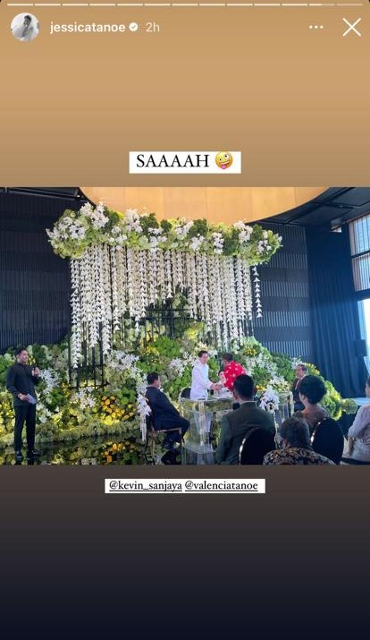 momen pengesahan pernikahan kevin sanjaya dan valencia tanoe © berbagai sumber momen pengesahan pernikahan kevin sanjaya dan valencia tanoe © berbagai sumber