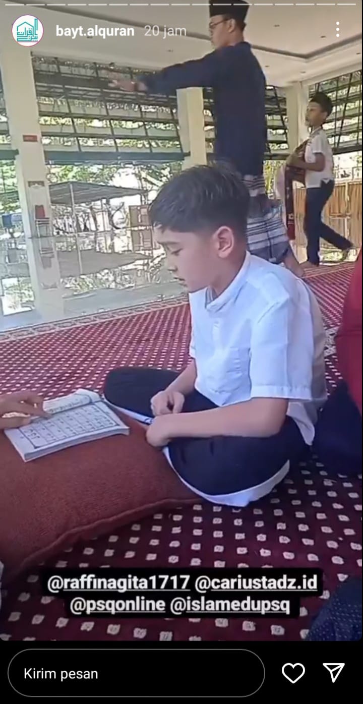 Rafathar ikut pesantren kilat di bulan Ramadan © 2023 brilio.net