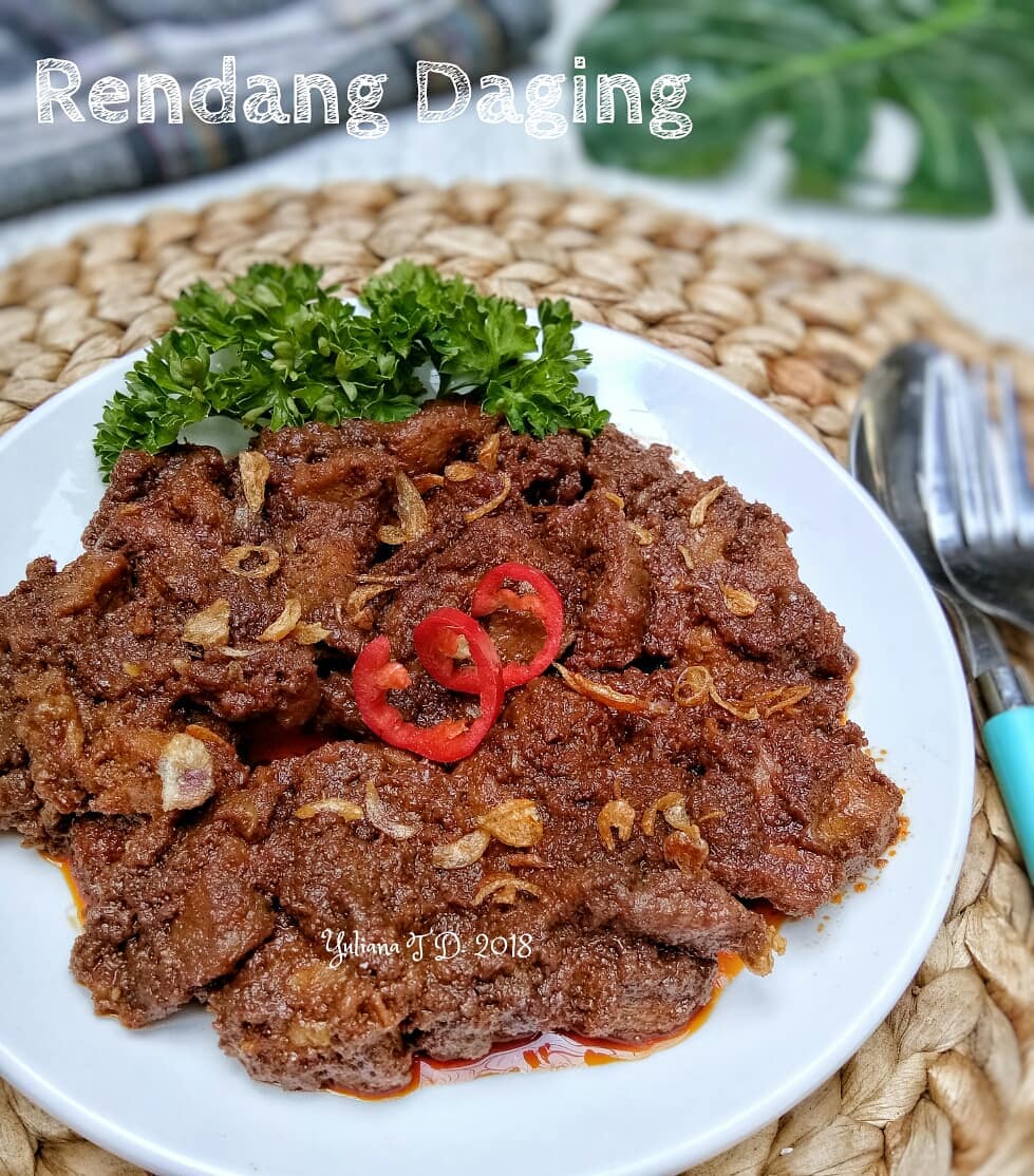 17 Resep rendang daging sapi spesial Lebaran Idul Fitri, enak, bumbu meresap, dan menggugah selera
