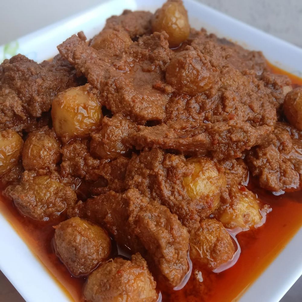 17 Resep rendang daging sapi spesial Lebaran Idul Fitri, enak, bumbu meresap, dan menggugah selera