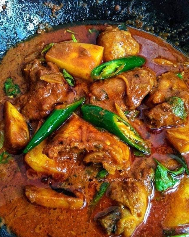 15 Resep gulai ayam tanpa santan lezat, gurih, dan praktis