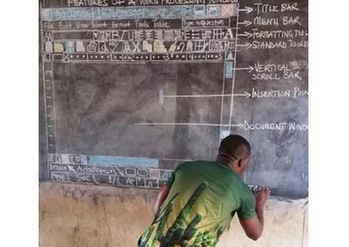 tulisan lucu di papan tulis Berbagai sumber