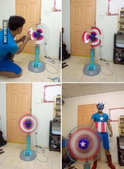 cosplay superhero low budget Berbagai sumber