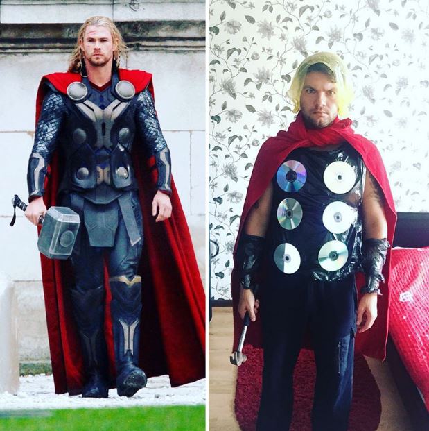 cosplay superhero low budget Berbagai sumber