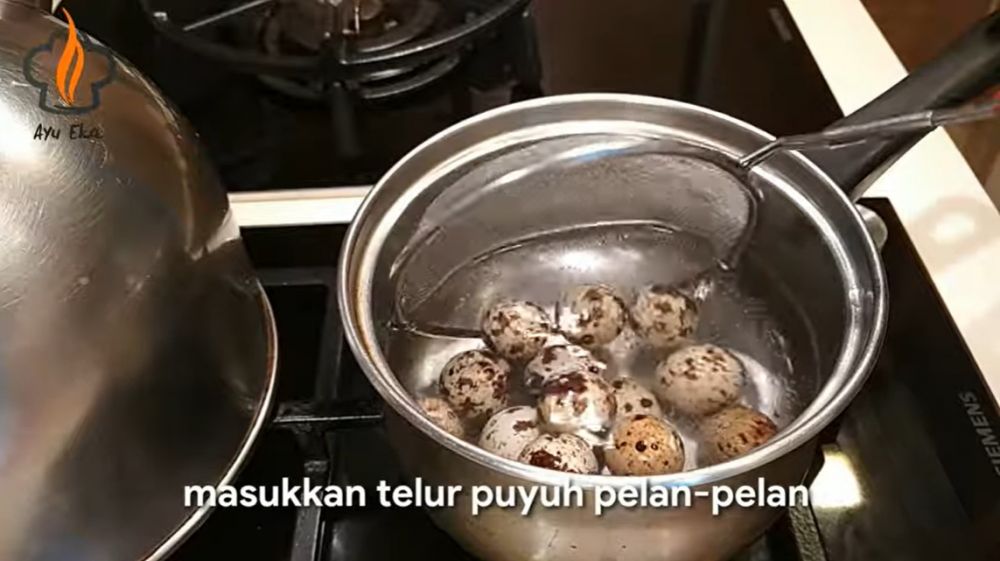 Cara sederhana merebus telur puyuh supaya mudah dikupas dan hasilnya mulus