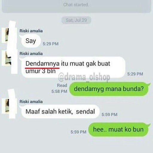 Typo di momen tidak tepat © berbagai sumber
