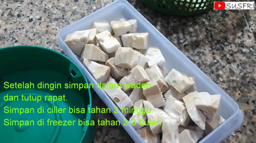 Trik merebus nangka muda agar warnanya makin putih dan tahan lama ketika disimpan