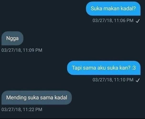 Chat lucu ngajak selingkuh Berbagai sumber
