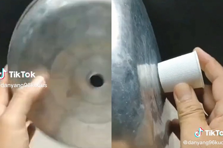 Pegangan tutup panci lepas, begini cara memperbaikinya hanya dengan 3 limbah tutup botol