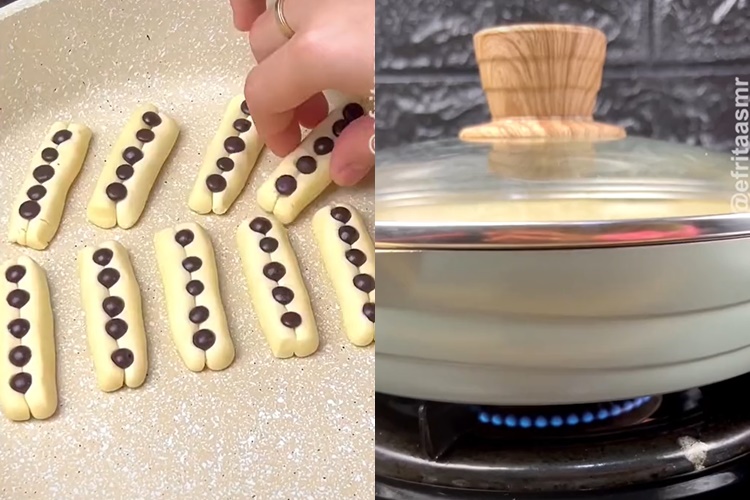 Tanpa mixer dan oven, begini cara membuat biskuit cuma pakai 4 bahan