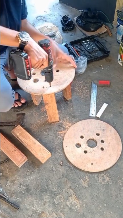 makeover ruang kosong jadi tempat nongkrong © TikTok