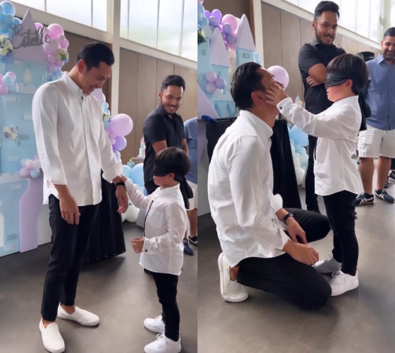 Rafa anak Sandra Dewi bisa kenali ayahnya © Instagram Rafa anak Sandra Dewi bisa kenali ayahnya © Instagram