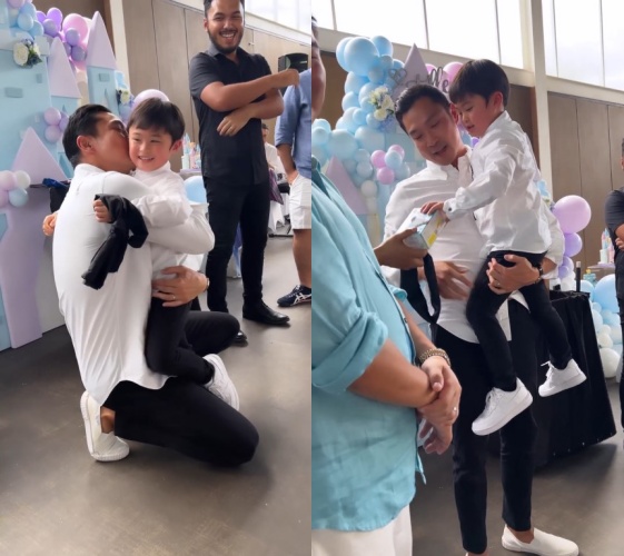 Rafa anak Sandra Dewi bisa kenali ayahnya © Instagram Rafa anak Sandra Dewi bisa kenali ayahnya © Instagram