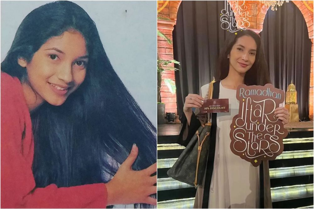 potret dulu dan kini mama amel  © berbagai sumber