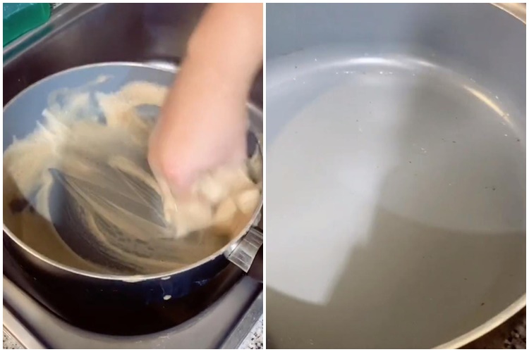 Cukup pakai 2 bahan, ini cara ampuh bersihkan kerak hitam di teflon