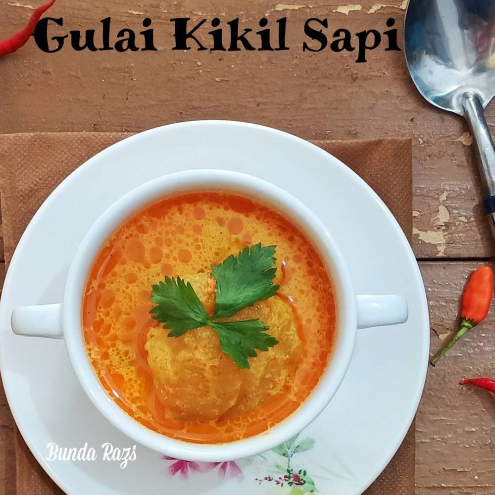 17 Resep olahan kikil sapi kuah santan spesial Lebaran, lezat, gurih, dan menggugah selera