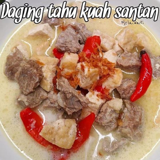 11 Resep daging sapi santan pedas, enak, sedap, empuk, dan mudah dibuat