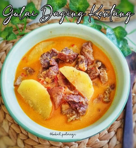 11 Resep daging sapi santan pedas, enak, sedap, empuk, dan mudah dibuat