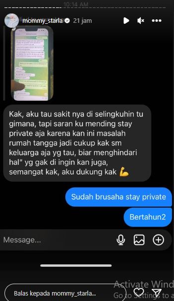 virgoun selingkuh © Instagram