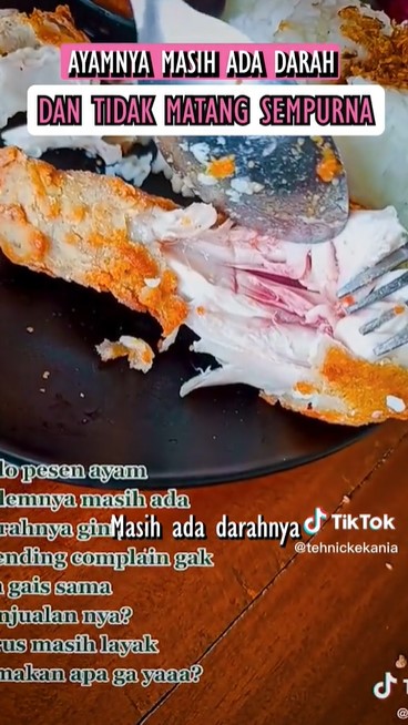 Biar tak kecele saat makan, ini cara jitu cegah bagian dalam daging ayam masih berdarah usai dimasak